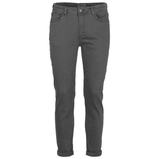 Fred Mello Chic Gray Cotton Denim Pants gray-cotton-jeans-pant-2 product-11943-1970077613-5f22a2f5-047.jpg