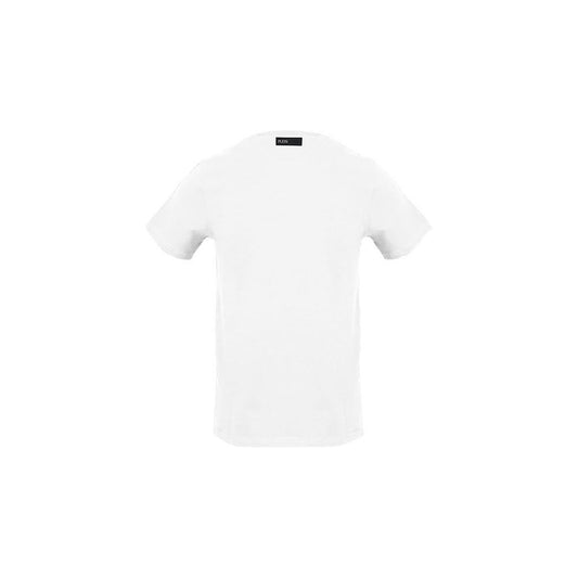 Plein Sport | White Cotton T-Shirt| McRichard Designer Brands   