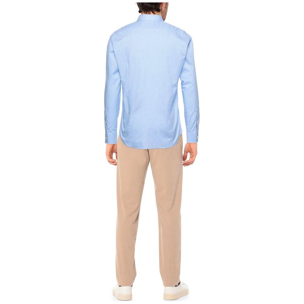 Aquascutum Chic Light Blue Oxford Cotton Shirt light-blue-cotton-shirt-4 product-12024-1550880505-2c179635-e84.jpg
