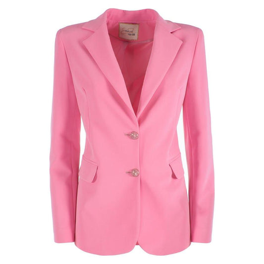 Yes Zee Elegant Pink Nylon Classic Jacket pink-nylon-suits-blazer product-12071-835367510-0c34a4ac-c7c.jpg