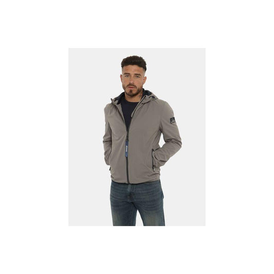 Yes Zee Sleek Gray Nylon Windbreaker gray-nylon-jacket-7 product-12079-776290636-ce53393d-30a.jpg