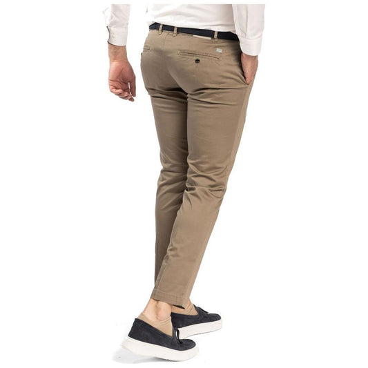Yes Zee Chic Soft Cotton Chino Trousers brown-cotton-jeans-pant-8 product-12110-1554070370-8aa28431-048.jpg
