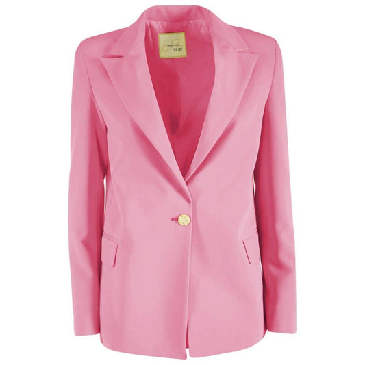 Yes Zee Chic Summer Crepe Jacket pink-polyester-suits-blazer-1 product-12122-1814781751-8e4a3f4d-60e.jpg