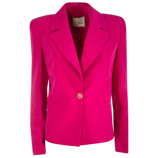 Yes Zee Chic Fuchsia Crepe Summer Jacket fuchsia-polyester-suits-blazer product-12128-2124256518-737fdcb7-867.jpg