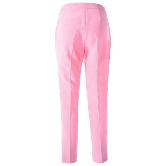 Yes Zee Elegant Pink Crepe Trousers for Women pink-polyester-jeans-pant-1 product-12181-1099498737-1-17377972-973.jpg