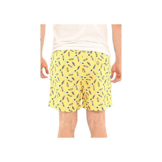 Yes Zee Sunshine Yellow Patterned Men's Swim Boxers yellow-polyester-swimwear product-12183-977666578-1-05da1b4b-2e8.jpg