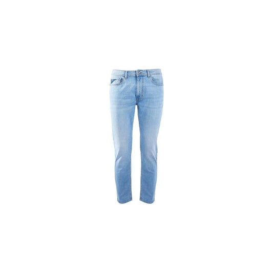 Yes Zee Sleek Comfort Denim Five-Pocket Light Wash Jeans light-blue-cotton-jeans-pant-25