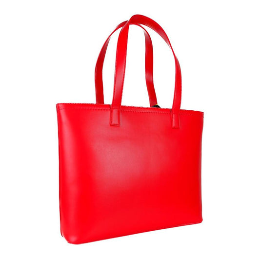 Love Moschino Chic Pink Faux Leather Shopper Tote red-artificial-leather-shoulder-bag-1 product-12295-656170549-2da79d96-18f.jpg