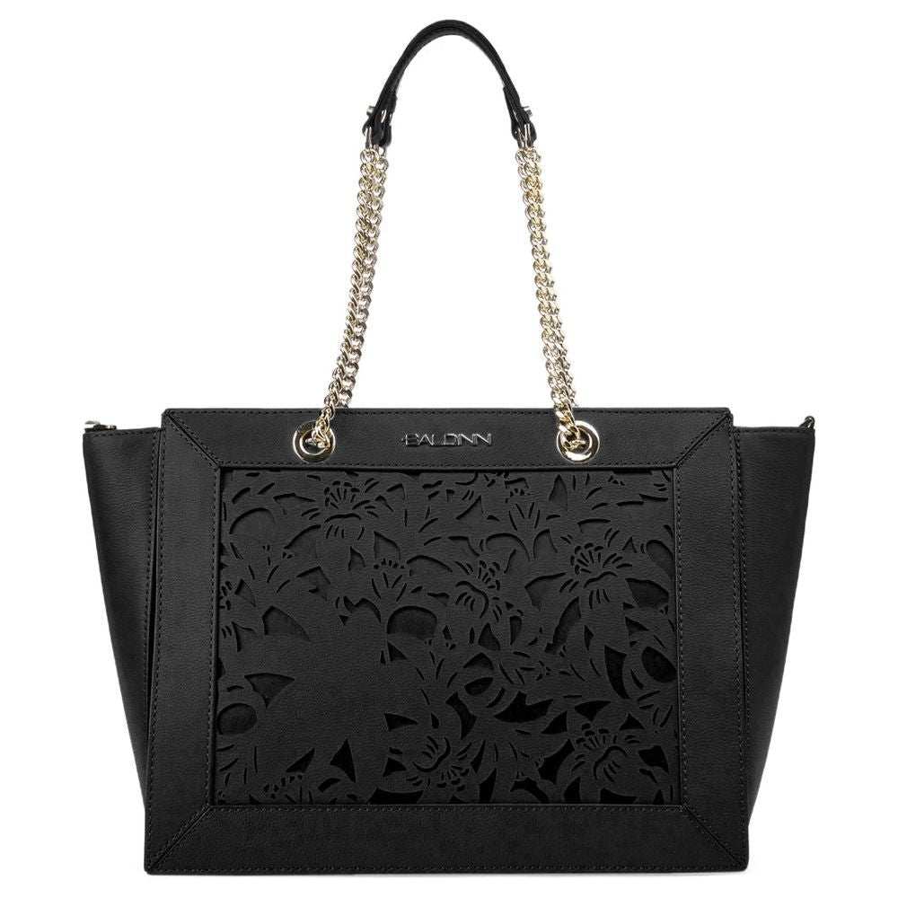 Baldinini Trend Elegant Black Floral Calfskin Shoulder Bag black-leather-di-calfskin-crossbody-bag-9 product-12296-2071648259-6301d2c2-179.jpg