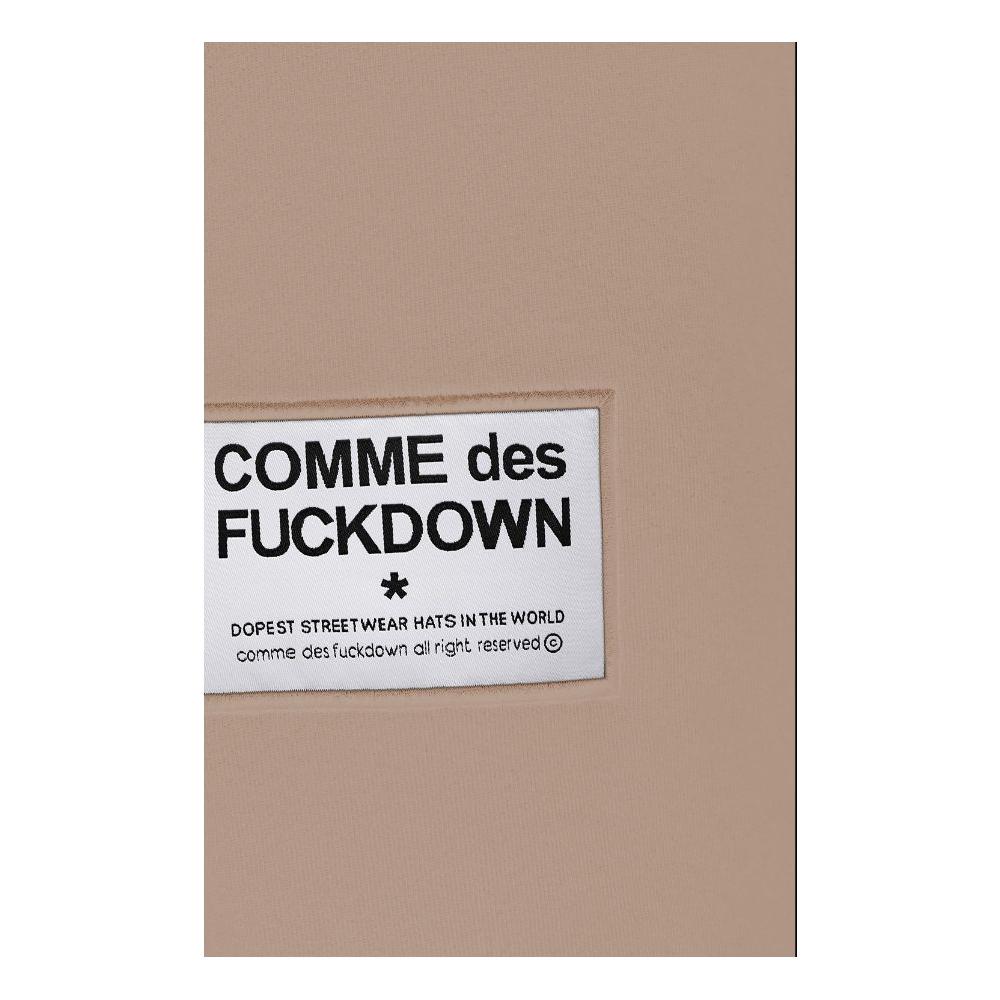 Comme Des Fuckdown Chic Beige Cotton Sweatpants with Frayed Details beige-cotton-jeans-pant-9 product-12317-905662340-11a52f8d-a29.jpg