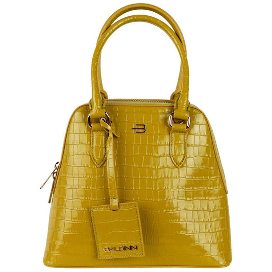 Baldinini Trend Elegant Pistachio Python Print Calfskin Bag green-leather-di-calfskin-handbag product-12328-82649418-b5c5456e-66f.jpg