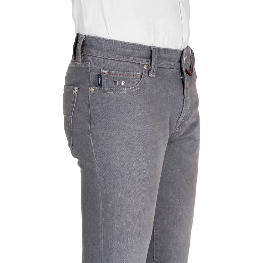 Tramarossa Elegant Tramarossa Men's Stretch Cotton Jeans gray-cotton-jeans-pant-9 product-12371-1378829705-e19f9609-843.jpg