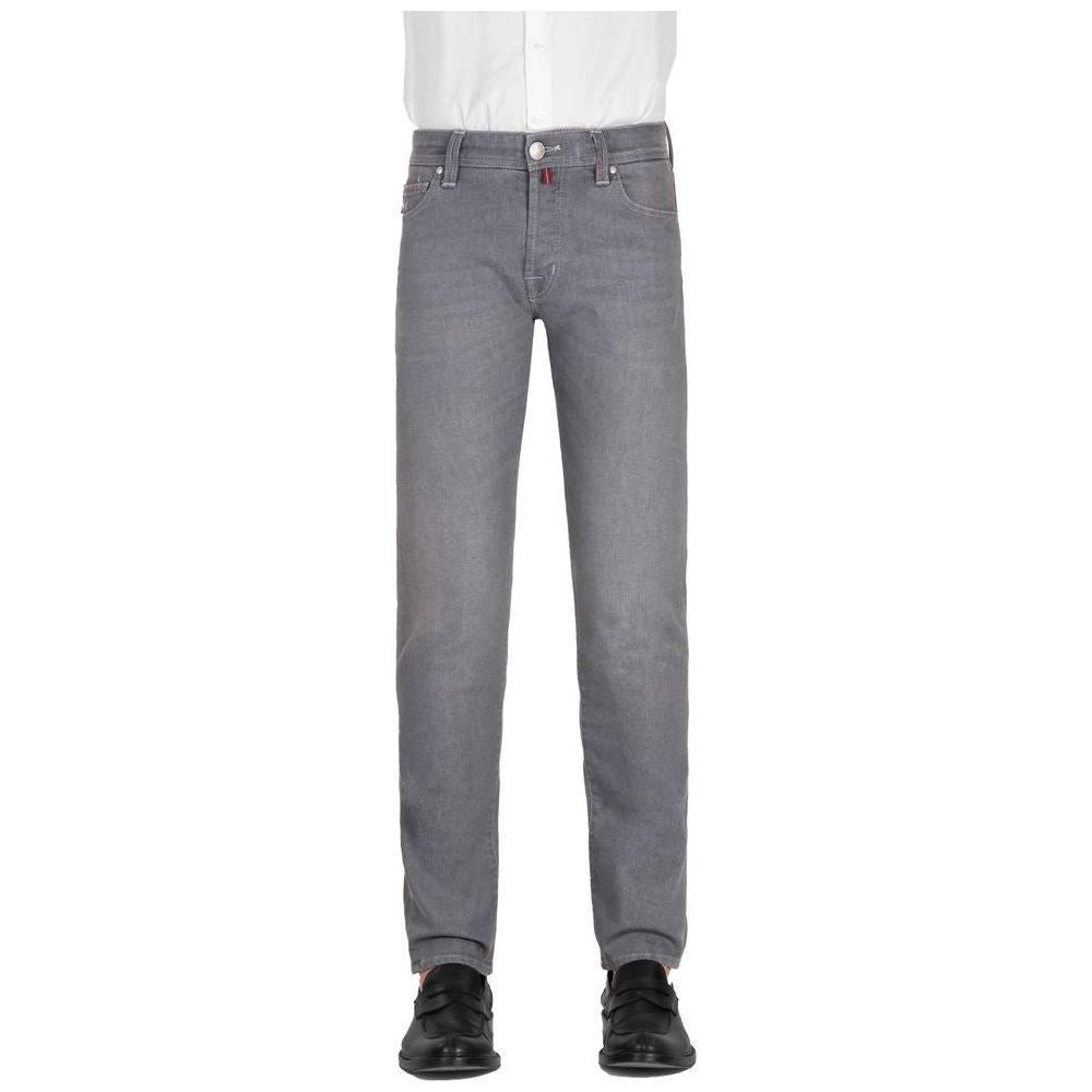 Tramarossa Elegant Tramarossa Men's Stretch Cotton Jeans gray-cotton-jeans-pant-9 product-12371-1391132093-f4e1121e-260.jpg