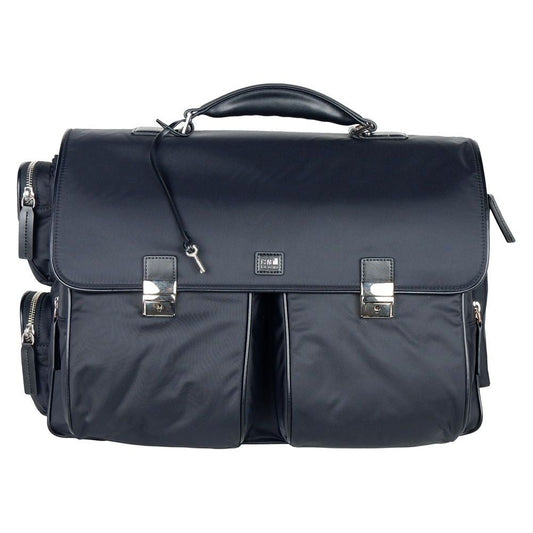 Cavalli Class | Black Nylon Briefcase| McRichard Designer Brands   