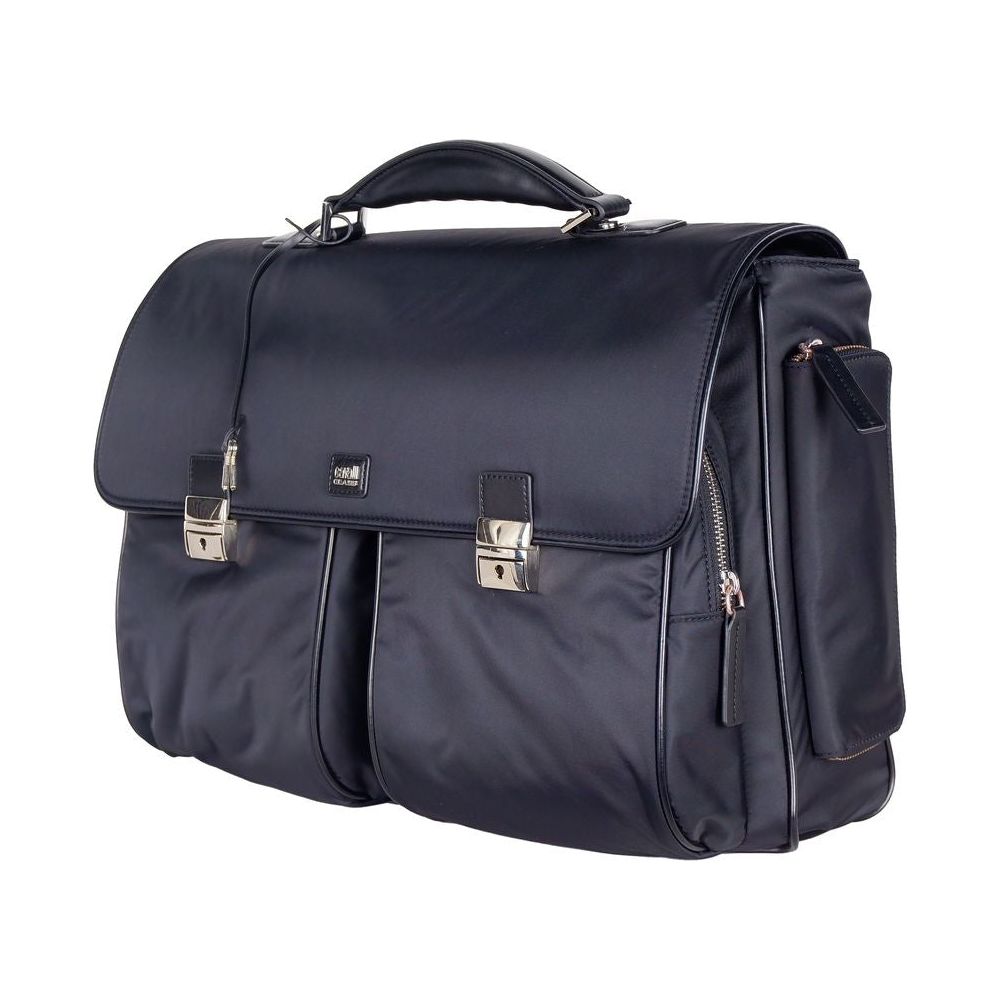 Cavalli Class Elegant Nylon-Calfskin Document Holder Briefcase black-nylon-briefcase product-12396-1908272915-8791003d-131.jpg