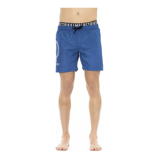 BikkembergsSleek Layered Swim Shorts - Elegant BlueMcRichard Designer Brands£79.00