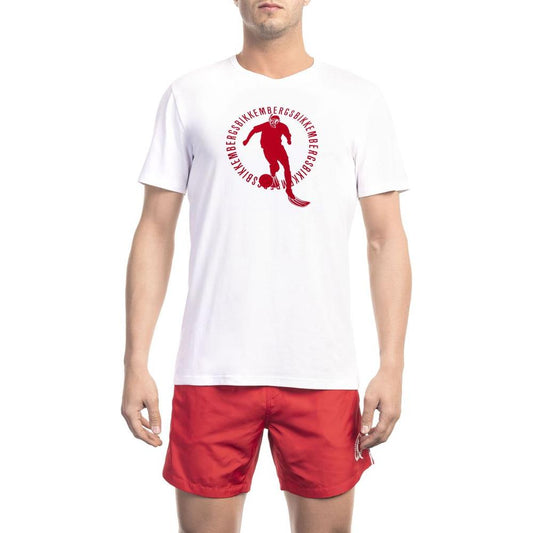 Bikkembergs Chic White Front Print Tee with Back Logo Detail white-cotton-t-shirt-9 product-22057-307770683-32a9fae4-e98.jpg