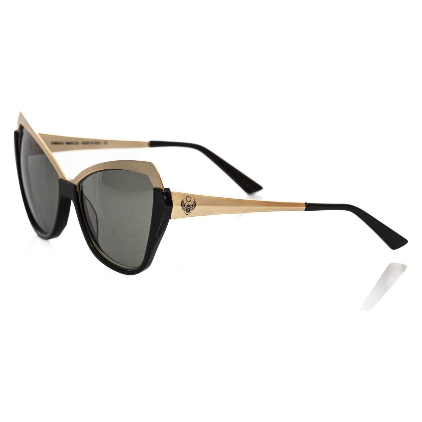 Frankie Morello Chic Bicolor Cat Eye Sunglasses black-acetate-sunglasses-8