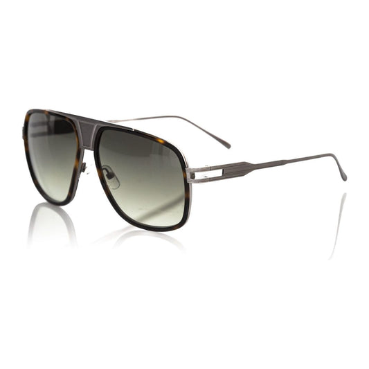 Frankie Morello Elegant Shield Sunglasses with Havana Profile brown-metallic-fibre-sunglasses-1 product-22128-1391165669-scaled-72e662ff-6df.jpg