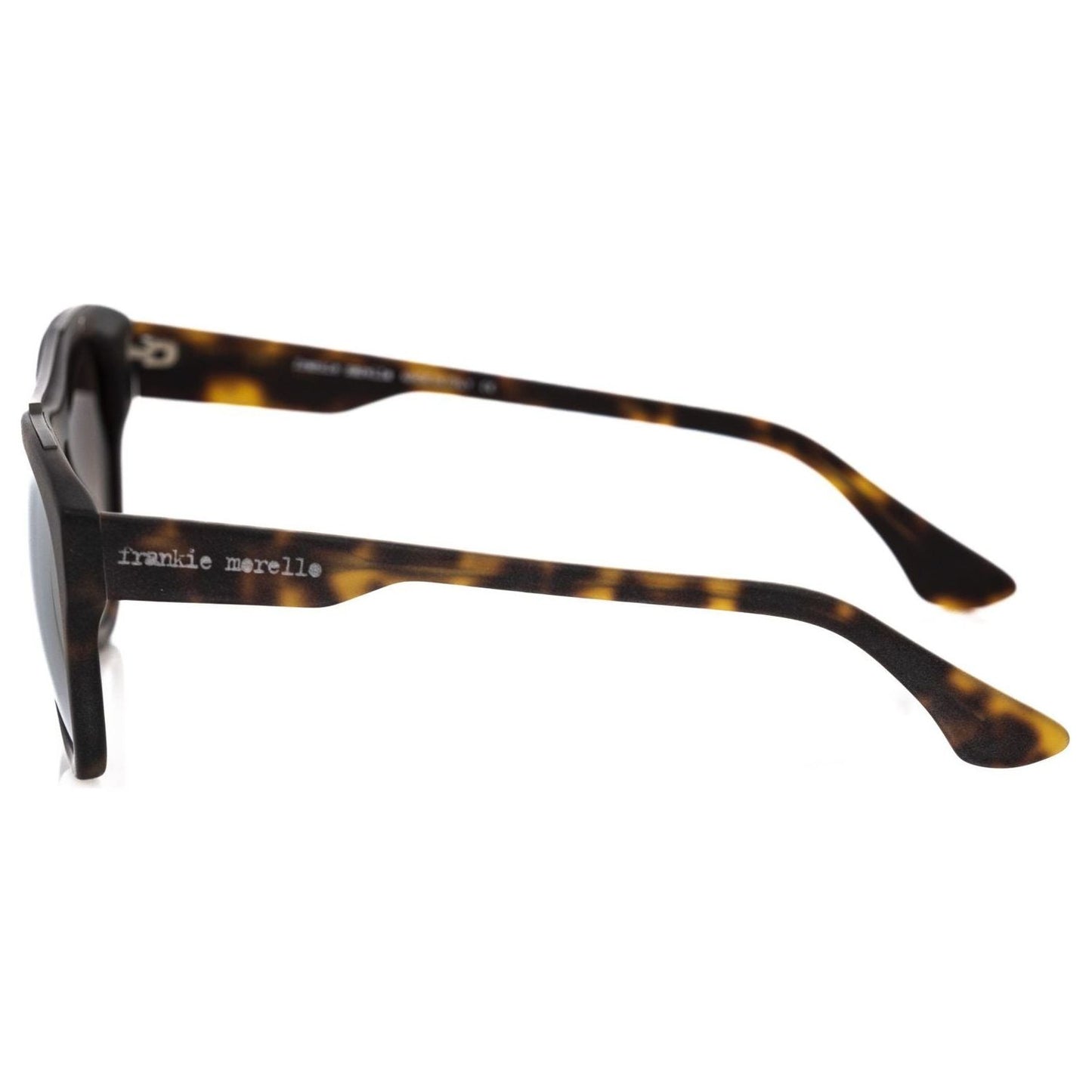 Frankie Morello Havana Charm Wayfarer Sunglasses brown-acetate-sunglasses