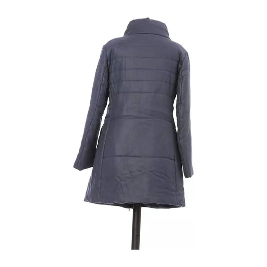Jacob Cohen Chic Cotton-Blend Print Jacket WOMAN COATS & JACKETS blue-jackets-coat