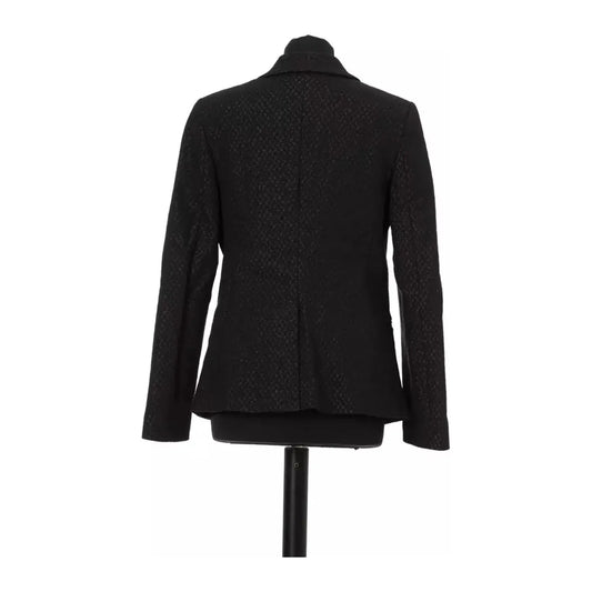 Jacob Cohen Elegant Slim Cut Fabric Jacket with Lurex Details Blazer Jacket black-cotton-suits-blazer
