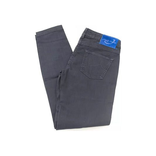 Jacob Cohen Chic Slim-Fit Pony Skin Label Jeans blue-cotton-jeans-pants