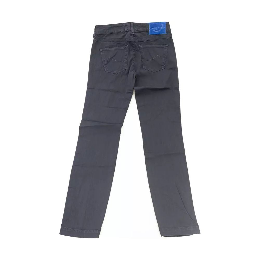 Jacob Cohen Chic Slim-Fit Pony Skin Label Jeans blue-cotton-jeans-pants