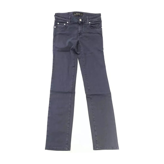 Jacob Cohen Vintage Chic Pony Skin Label Jeans blue-modal-jeans-pant