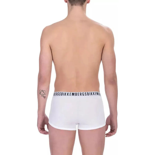 Bikkembergs Sleek White Trunk Bi-pack for Men white-cotton-underwear-9 product-22377-1691441817-223e4e3e-3de.webp