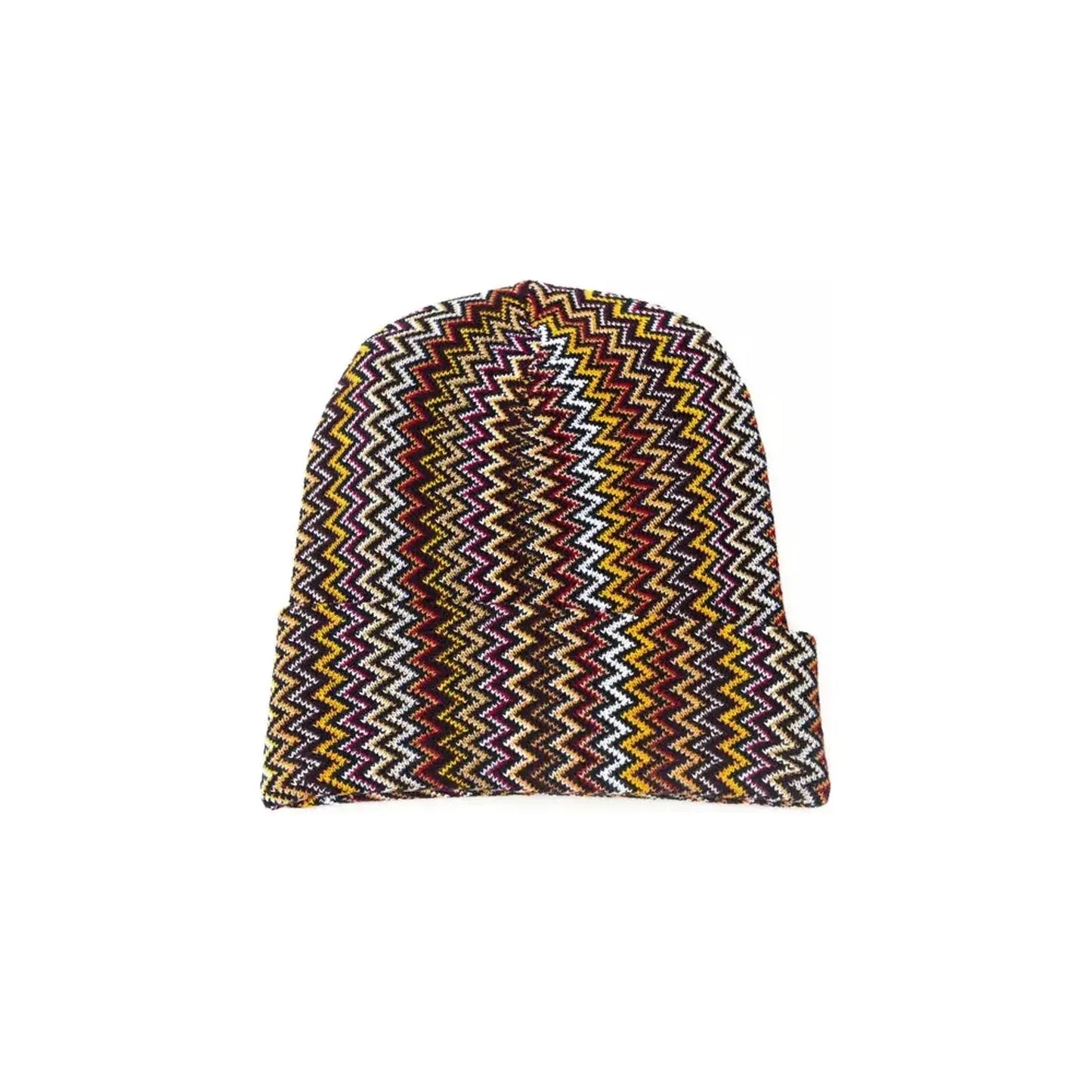 Missoni Geometric Fantasy Wool-Blend Hat multicolor-wool-hats-cap-2