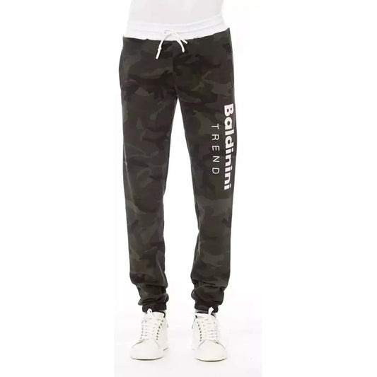 Baldinini Trend Chic Green Fleece Sport Pants army-cotton-jeans-pant product-22495-1981128670-28-a5f89f1c-c73.webp