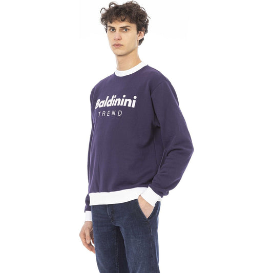 Baldinini TrendElegant Purple Cotton SweatshirtMcRichard Designer Brands£99.00
