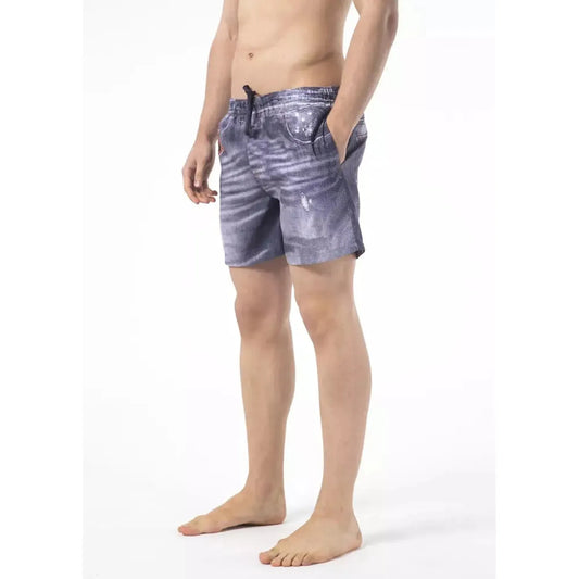 Just Cavalli Chic Blue Printed Beach Shorts blue-swimwear-2 product-22582-1426390861-21-a6d1b2fc-ce6.webp