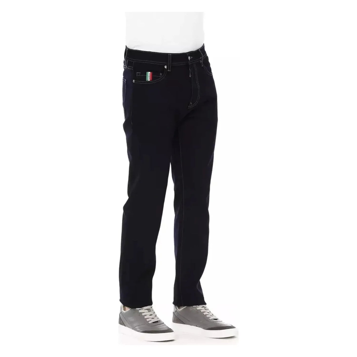 Baldinini Trend Trendy Contrast Stitch Regular Fit Men's Jeans blue-cotton-jeans-pant-86 product-22620-569569093-26-42ab3982-aaa.webp