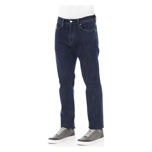 Baldinini Trend Trend-Defining Designer Denim for Men blue-cotton-jeans-pant-64