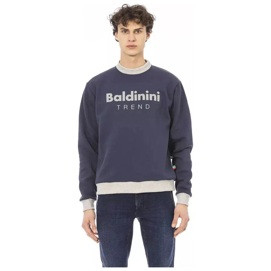 Baldinini TrendElegant Blue Long Sleeve SweatshirtMcRichard Designer Brands£99.00