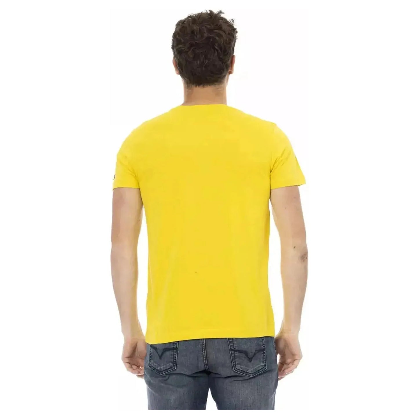Trussardi Action Sunny Day Casual Chic Cotton Tee yellow-cotton-t-shirt-9 product-22717-1762641282-21-f73b5e35-02e.webp