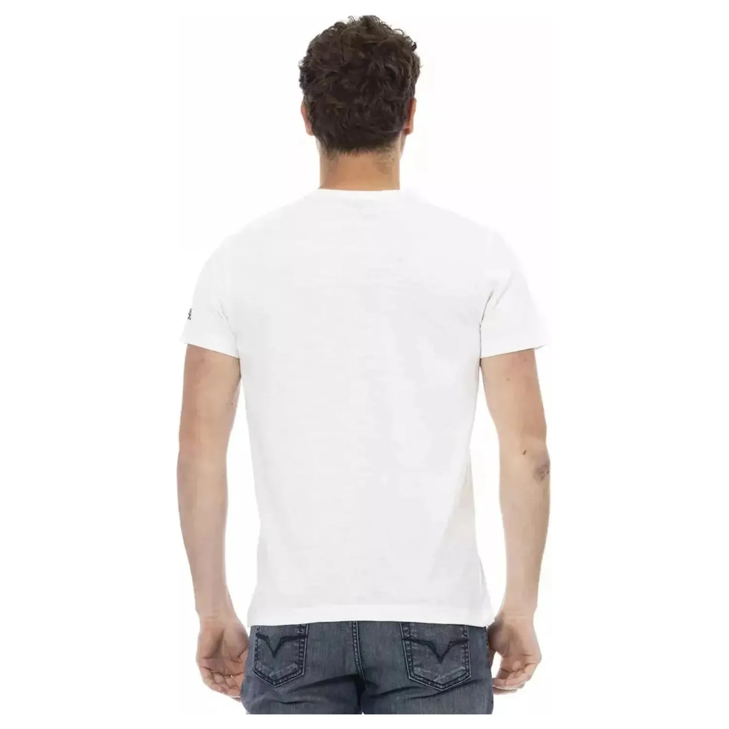 Trussardi Action Sleek Trussardi Action Tee: Chic & Comfy white-cotton-t-shirt-122