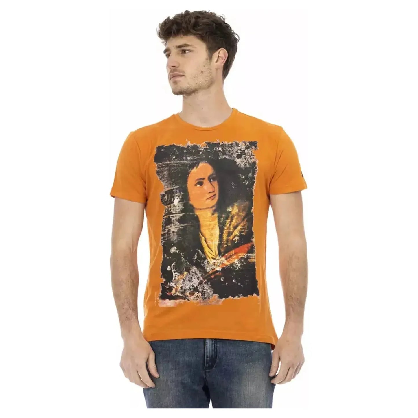Trussardi Action Chic Orange Short Sleeve Round Neck Tee orange-cotton-t-shirt-26 product-22743-1944129723-36-af9ca0aa-767.webp