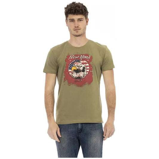 Trussardi Action Chic Green Short Sleeve Printed Tee green-cotton-t-shirt product-22765-254417117-29-dcb6d8c0-8af.webp