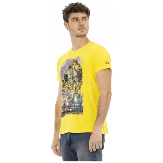 Trussardi ActionSunshine Yellow Cotton Blend T-ShirtMcRichard Designer Brands£59.00