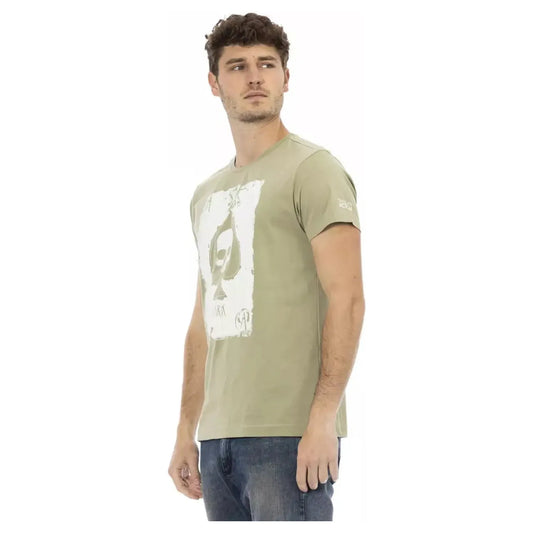 Trussardi Action Emerald Green Short Sleeve Fashion Tee green-cotton-t-shirt-39 product-22786-1495118431-19-0b1ff076-103.webp
