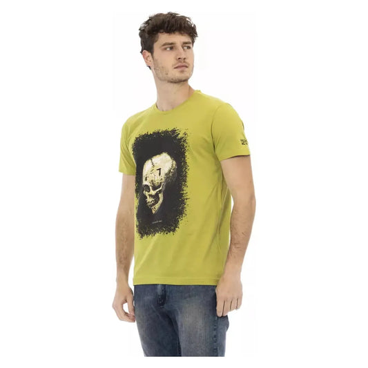 Trussardi Action Green Short Sleeve Tee with Graphic Charm green-cotton-t-shirt-55 product-22803-12771640-32-9ce0b601-d85.webp