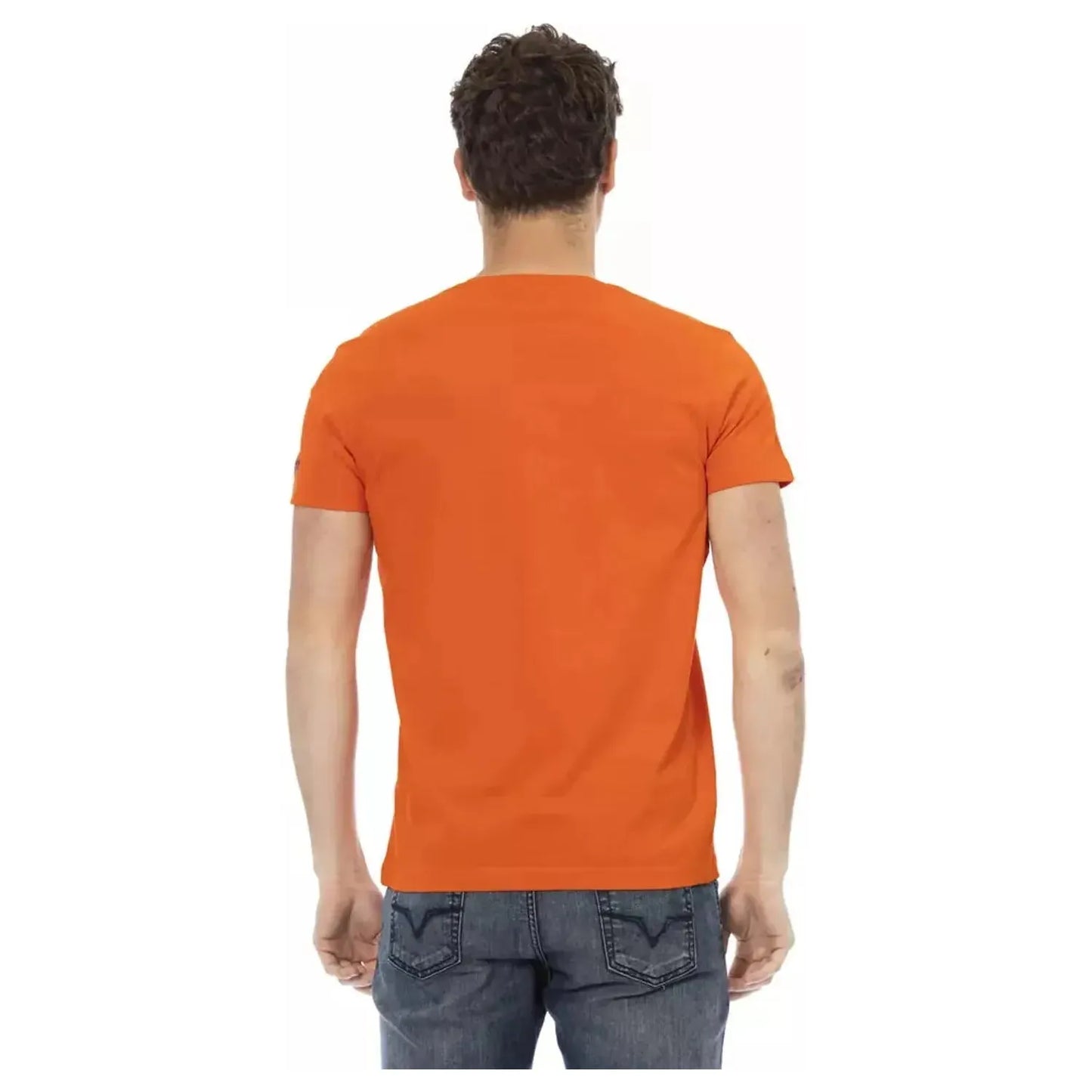 Trussardi ActionSleek Orange Short Sleeve Tee with Front PrintMcRichard Designer Brands£59.00