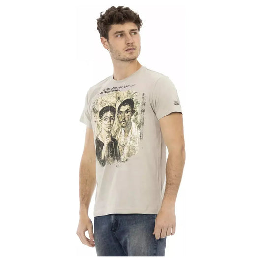 Trussardi Action Beige Short Sleeve Tee With Front Print beige-cotton-t-shirt-23 product-22816-2022747114-25-5f7e1091-7f3.webp