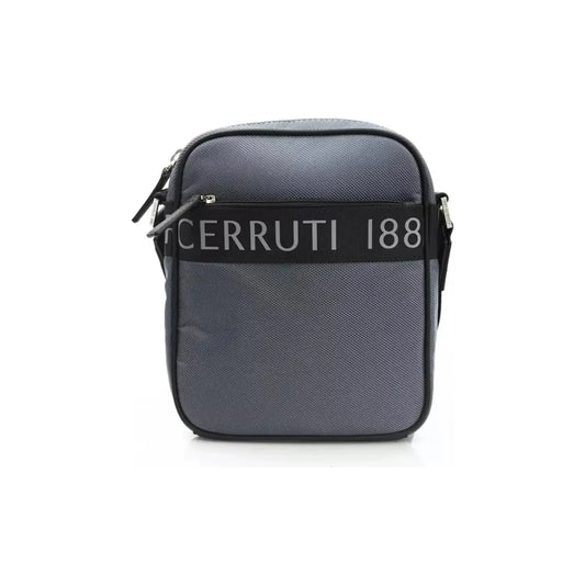 Cerruti 1881 Chic Gray Nylon-Leather Messenger Handbag gray-nylon-messenger-bag product-22952-1858574604-26-6223e3df-c24.webp