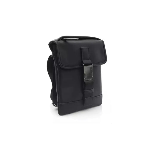 Cerruti 1881 Elegant Black Messenger Bag with Metal Clasp black-polyurethane-messenger-bag product-22959-293850011-20-0480c1c2-4e0.webp