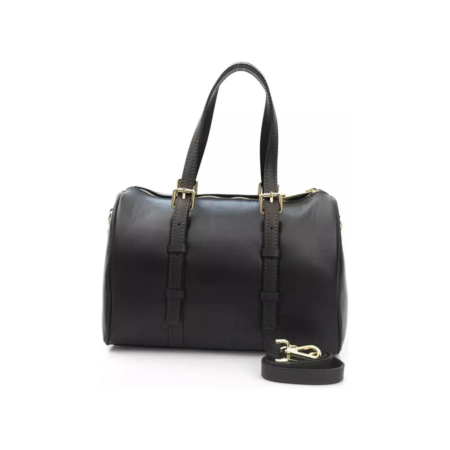 La Martina Elegant Black Leather Crossbody Bag black-messenger-bag-1 product-22970-325378960-18-80faef6f-e9d.webp