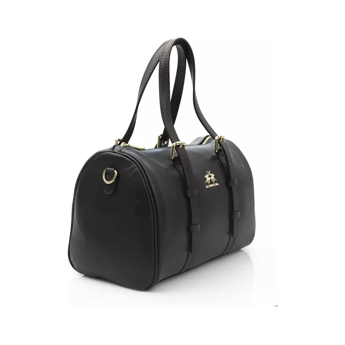 La Martina Elegant Black Leather Crossbody Bag black-messenger-bag-1 product-22970-517021910-18-5d0ee707-1b9.webp